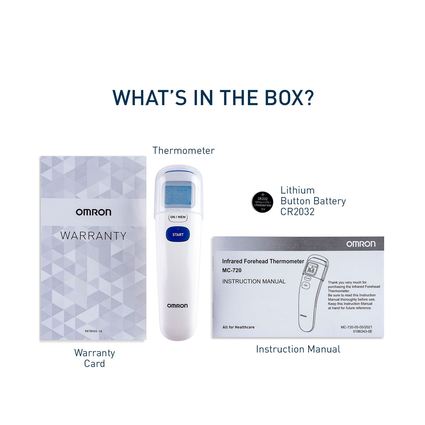 Forehead Thermometer MC-720